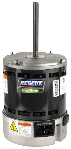 Rheem RESCUE EcoTech Blower Motor - 1 to 3/4 hp 120-208-230/1/60 (1075 rpm/5 speed) 5552ET