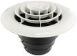 Rheem Round Grille/Damper Box (8 in. x 8 in. - 6, 7, or 8 in. ducts) MV360 - MV360