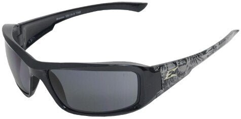 Rheem Safety Glasses - Brazeau Black Skull Series/Smoke XB116 - S - XB116-S