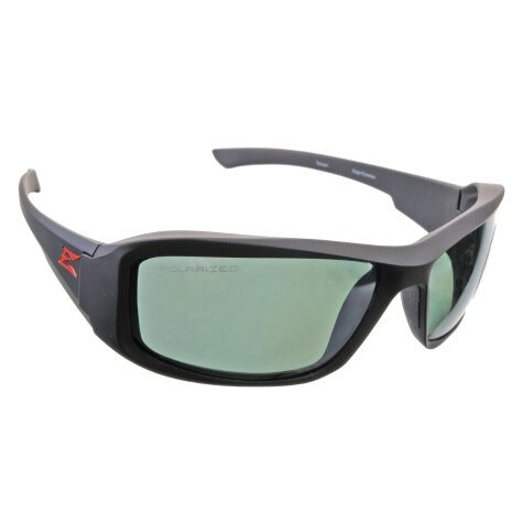Rheem Safety Glasses - Brazeau White Frame / Polarized Smoke Lenses TXB246
