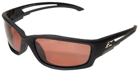 Rheem Safety Glasses - Kazbek Polarized - Black/Copper "Driving" Lens TSK215 - TSK215