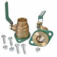 Rheem Shut - Off Freedom Flange Set - Sweat with Lever Handle - 1 - 14 in. SF - 125S - SF-125S