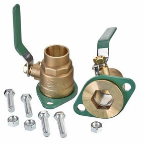 Rheem Shut - Off Freedom Flange Set - Sweat with Lever Handle - 1 - 14 in. SF - 125S - SF-125S