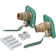 Rheem Shut - Off Freedom Flange Set - Sweat with Lever Handle - 3/4 in. DIB401287 - DIB401287