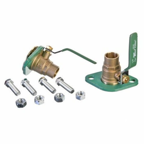 Rheem Shut - Off Freedom Flange Set - Sweat with Lever Handle - 3/4 in. SFL - 075S - SFL-075S