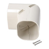 Rheem SlimDuct 90 Degree Vertical Elbow - 3 in. x 2-1/2 in. (Ivory) SC-77-I