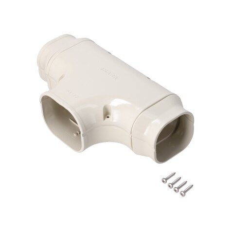 Rheem SlimDuct Tee - 2.75 in. (Ivory) ST - 77 - I - ST-77-I