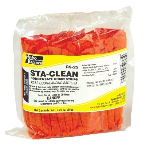 Rheem Sta - Clean Condensate Drain Strip - 1/4 oz. (Pack of 24) CS - 25 - CS-25