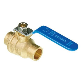 Rheem Sweat Ball Valve - 1/2 in. CxC Brass Heavy - Duty Full Port, Low Lead 20061LF - 20061LF