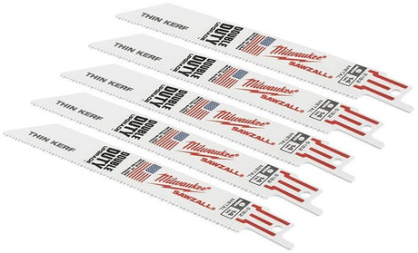 Rheem The Torch Metal Cutting Sawzall Blades - 6 in. (5 Pack) 48 - 00 - 5782 - 48-00-5782