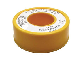 Rheem Thread Sealing Tape (Teflon) - Yellow/Gas - 1/2 in. x 260 in. AP10358 - AP10358