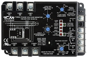 Rheem Three Phase Voltage Monitor - Non - Programmable 47 - ICM400 - 47-ICM400
