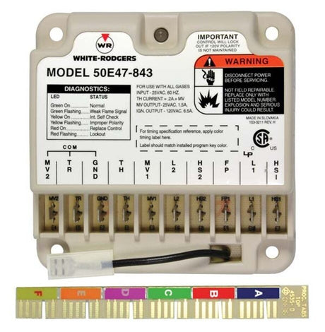 Rheem Universal Ignition Control Module - Non - Integrated Silicon Carbide 50E47 - 843 - 50E47-843