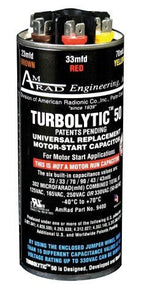 Rheem Universal Motor Start Capacitor - 302/330 MFD TurboLytic50 - TurboLytic50