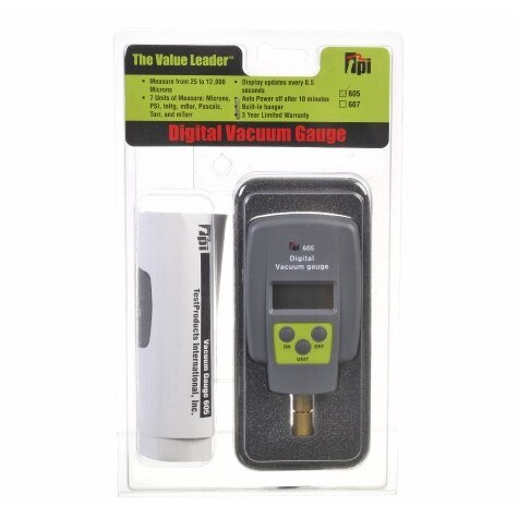 Rheem Vacuum Gauge - Digital TPI - 605 - TPI-605