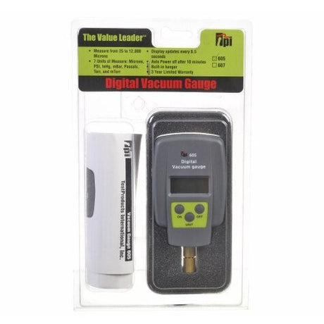 Rheem Vacuum Gauge - Digital TPI - 605 - TPI-605