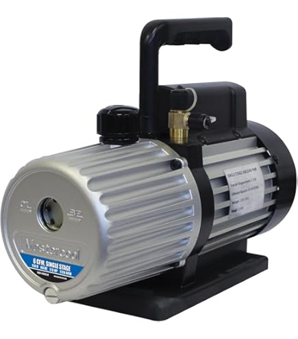 Rheem Vacuum Pump - 6 CFM - 120V (2 - Stage) 90066 - 2V - 110 - B - 90066-2V-110-B