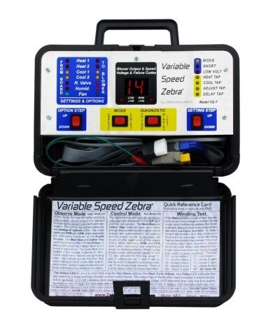 Rheem Variable Speed Zebra - ECM Motor Tester VZ - 7 - VZ-7