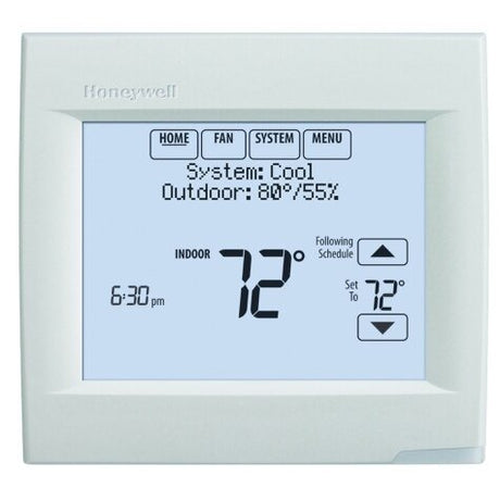 Rheem WiFi VisionPRO Touchscreen Thermostat (GE: 2H/2C, HP: 3H/2C) TH8321WF1001 - TH8321WF1001