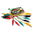 Rheem Zebra - Gators Alligator Clips with Test Leads (Medium) - Pack of 8 ZG003 - ZG003