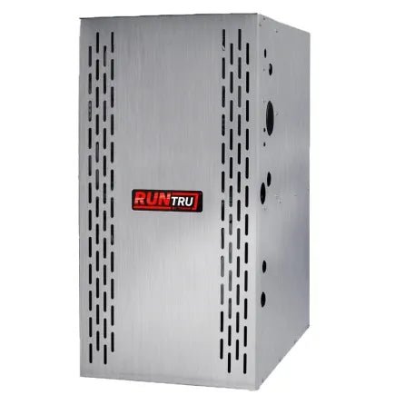 Runtru A801X040AM3SDB 1 stage, 80% AFUE Gas Furnace, 120/1/60, 4 Way, 40K BTUH Input Cap, CTM, 24V Control, 14.5 in W x 28.75 in D - acunitsforless.comGas Furnace