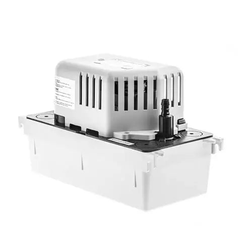 Sauermann Si-1801 Centrifugal Condensate Pump for Boilers, Furnaces, AC Units - 23 ft Lift, 132 GPH, 120V, Tank Included. with Tubing - acunitsforless.com