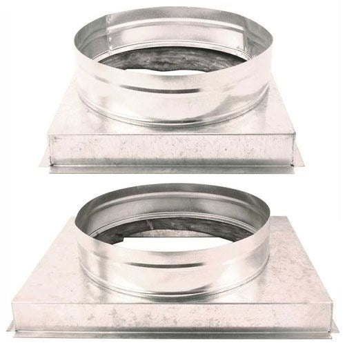 Goodman Square to Round Adapters - Horizontal - Qty 2-16 in x 14 in-SQRPCH101