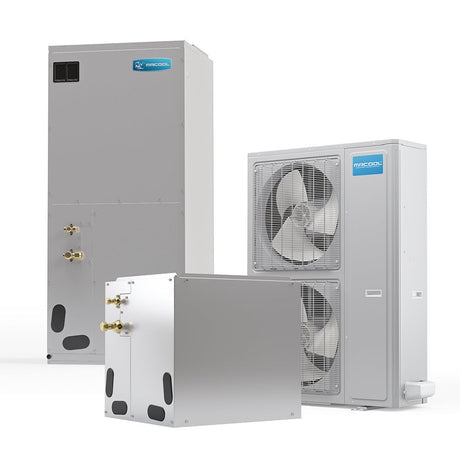 Universal Series DC Inverter Complete System High ESP Heat Pump 4-5 Ton up to 18 SEER R410A 48,000-60,000 BTU 208-230V/1Ph/60Hz - AC units for less