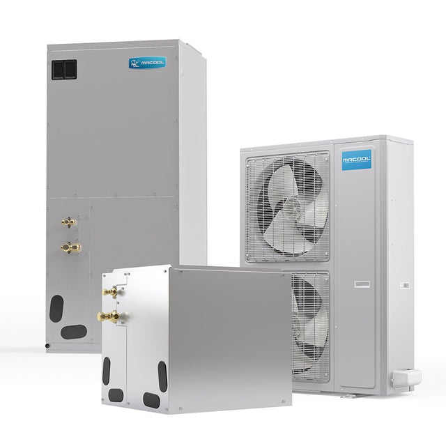 Universal Series DC Inverter Complete System High ESP Heat Pump 4-5 Ton up to 18 SEER R410A 48,000-60,000 BTU 208-230V/1Ph/60Hz - AC units for less