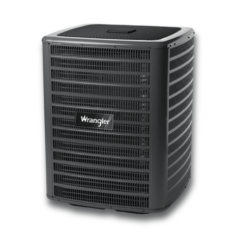 Wrangler 4 Ton Split Air Conditioner 17.2 SEER2, Two Stage,WR - GLXT7CA4810 - WR-GLXT7CA4810