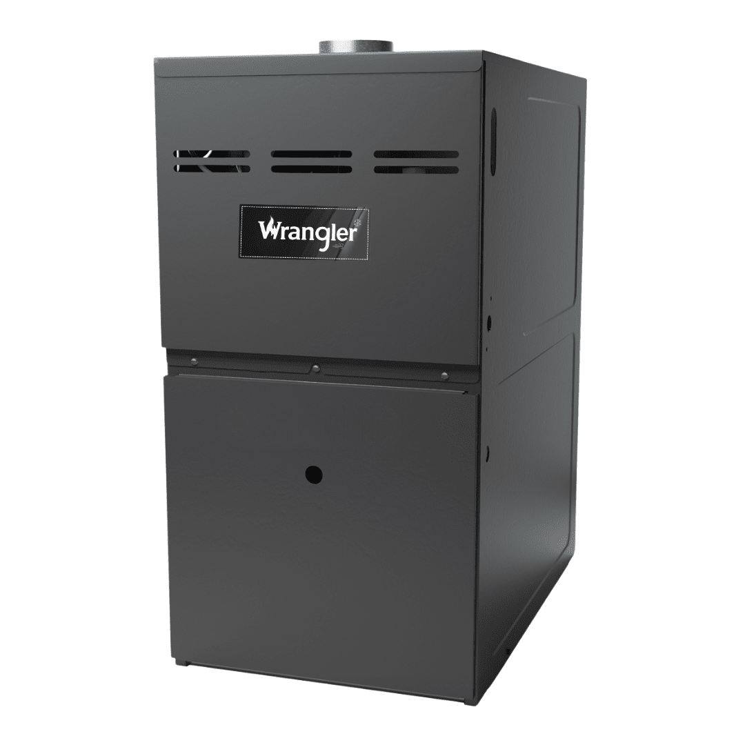 Wrangler 80% AFUE Gas Furnace Nine Speed ECM, Single Stage, WR-GR9S801005CN