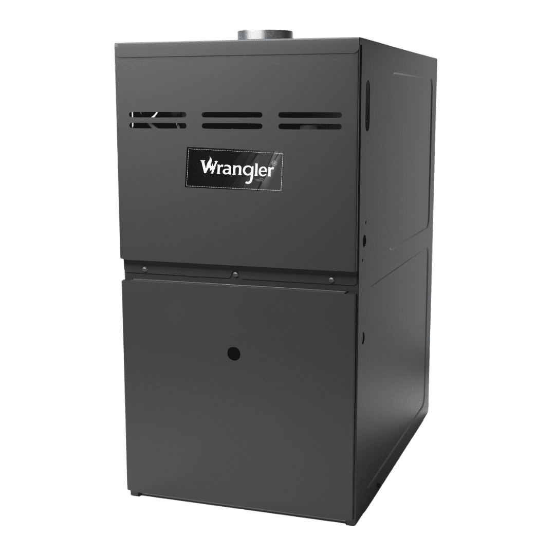 Wrangler 80% AFUE Gas Furnace Variable Speed ECM, Two Stage Model: WR-GRVT800803BN - acunitsforless.com