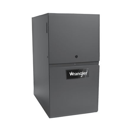Wrangler WR - GD9S800804BN 0.8 | Wrangler 80% AFUE GD9S80 Gas Furnace Multi Speed ECM, Single Stage, Downflow/Horizontal, 80000 Btu BTUH/H, - WR-GD9S800804BN