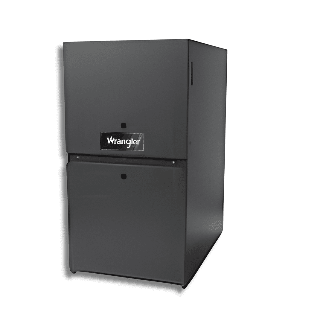 Wrangler 80% AFUE Gas Furnace Variable Speed ECM, Two Stage Convertible, WR-GDVT800803BX - acunitsforless.com