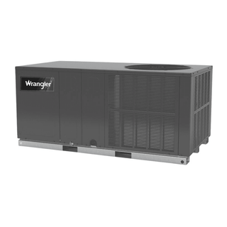 Wrangler Packaged Heat Pump 15.2 SEER2, Two Stage, Horizontal, 5 Ton, WR-GPHH56031 - acunitsforless.com