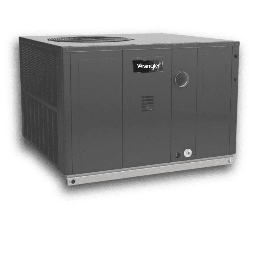 Wrangler Packaged Heat Pump 15.2 SEER2, Two Stage, Downflow/Horizontal, 2.5 Ton, WR-GPHM53031 - acunitsforless.com