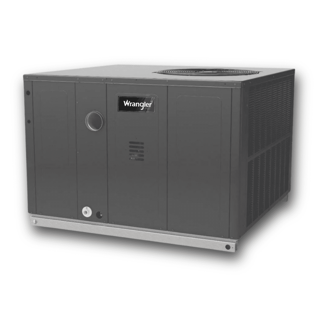 Wrangler Packaged Heat Pump 15.2 SEER2, Two Stage, Downflow/Horizontal, 3 Ton, WR-GPHM53631 - acunitsforless.com