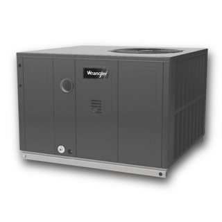 Wrangler Packaged Heat Pump 15.2 SEER2, Two Stage, Downflow/Horizontal, 3 Ton, WR-GPHM53631 - acunitsforless.com