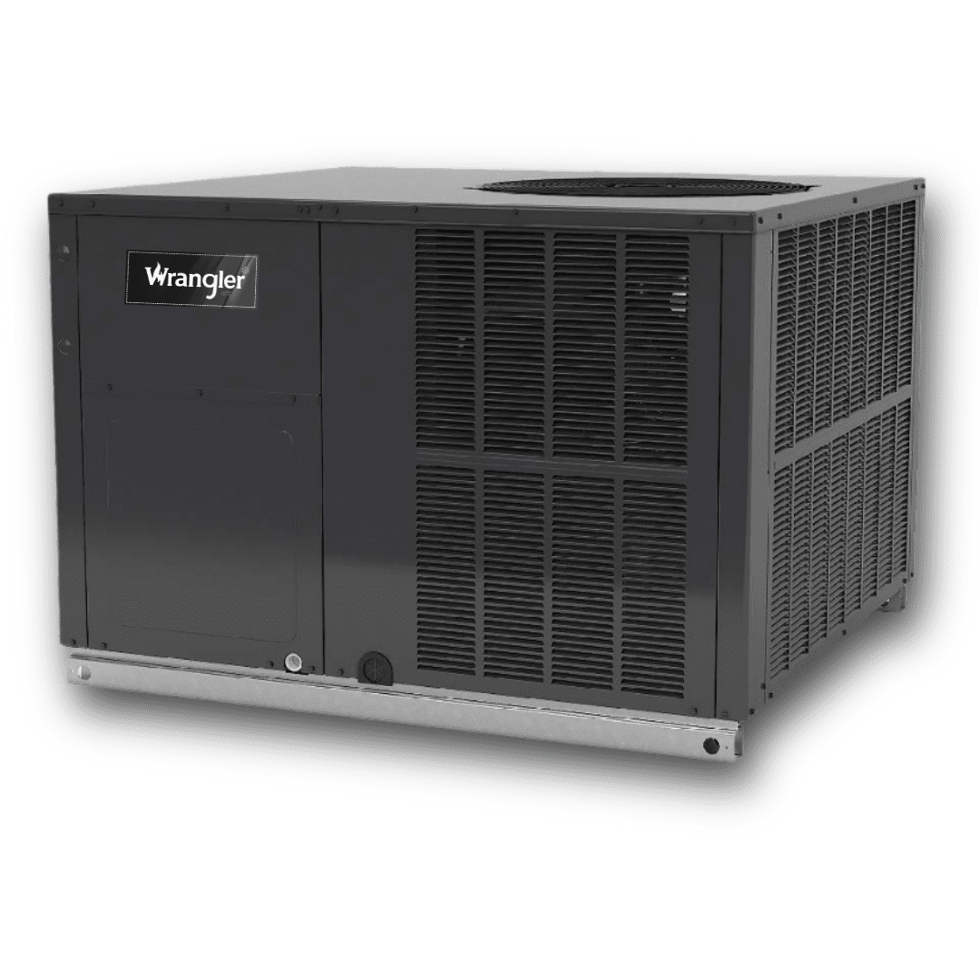 Wrangler Packaged Heat Pump 15.2 SEER2, Two Stage, Downflow/Horizontal, 3.5 Ton, WR-GPHM54231 - acunitsforless.com