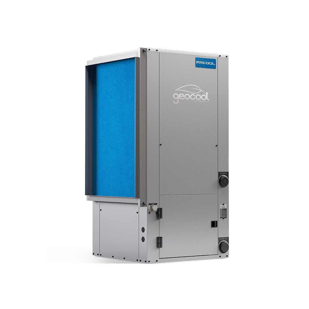 60K BTU Vertical Two-Stage 230V 1-Phase 60Hz CuNi Coil Right Return w/ Desuperheater - AC units for less