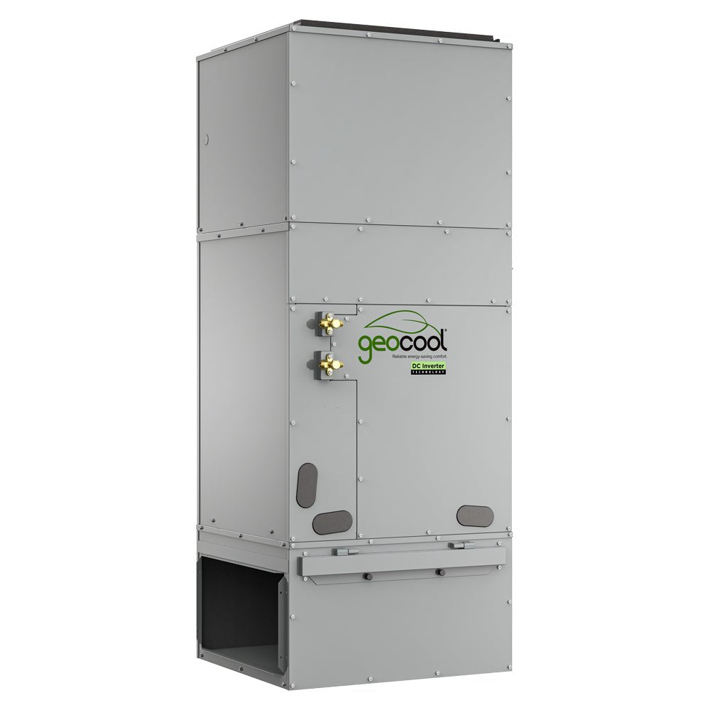 GeoCool No-Vac Vertical Downflow w/o Air Box 3/8 3/4 Prechg. Lineset - AC units for less