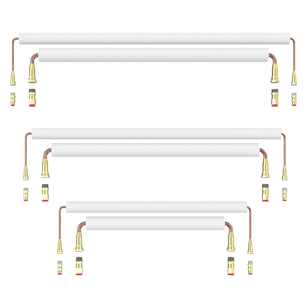 GeoCool No-Vac Vertical Upflow w/o Air Box 3/8 3/4 Prechg. Lineset - AC units for less