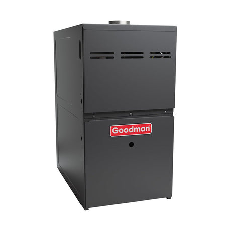 Goodman 80% AFUE Gas Furnace and AC System Multi Speed ECM Single Stage GM9S800403AU - AC units for less